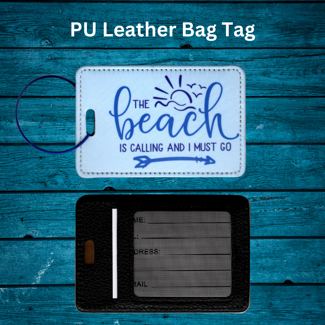 Bag Tags - PU Leather