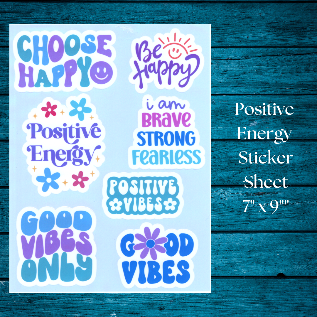 Positive Energy Sticker Set