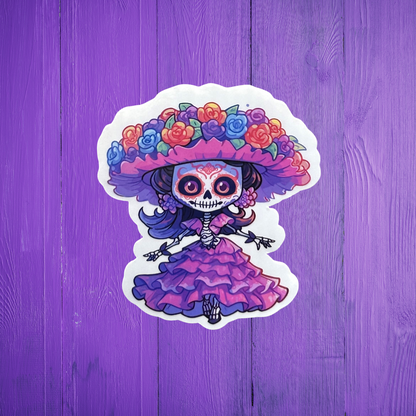 Day of the Dead, Candy Skulls Stickers