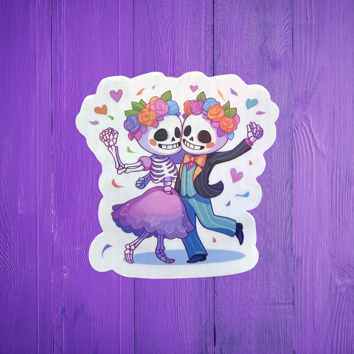 Day of the Dead, Candy Skulls Stickers