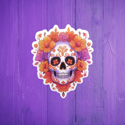 Day of the Dead, Candy Skulls Stickers