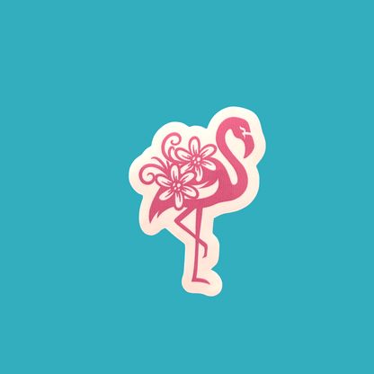 Flamingo Stickers, Be Flamazing, Party Like a Flock Star, Let's Flamingo Sticker