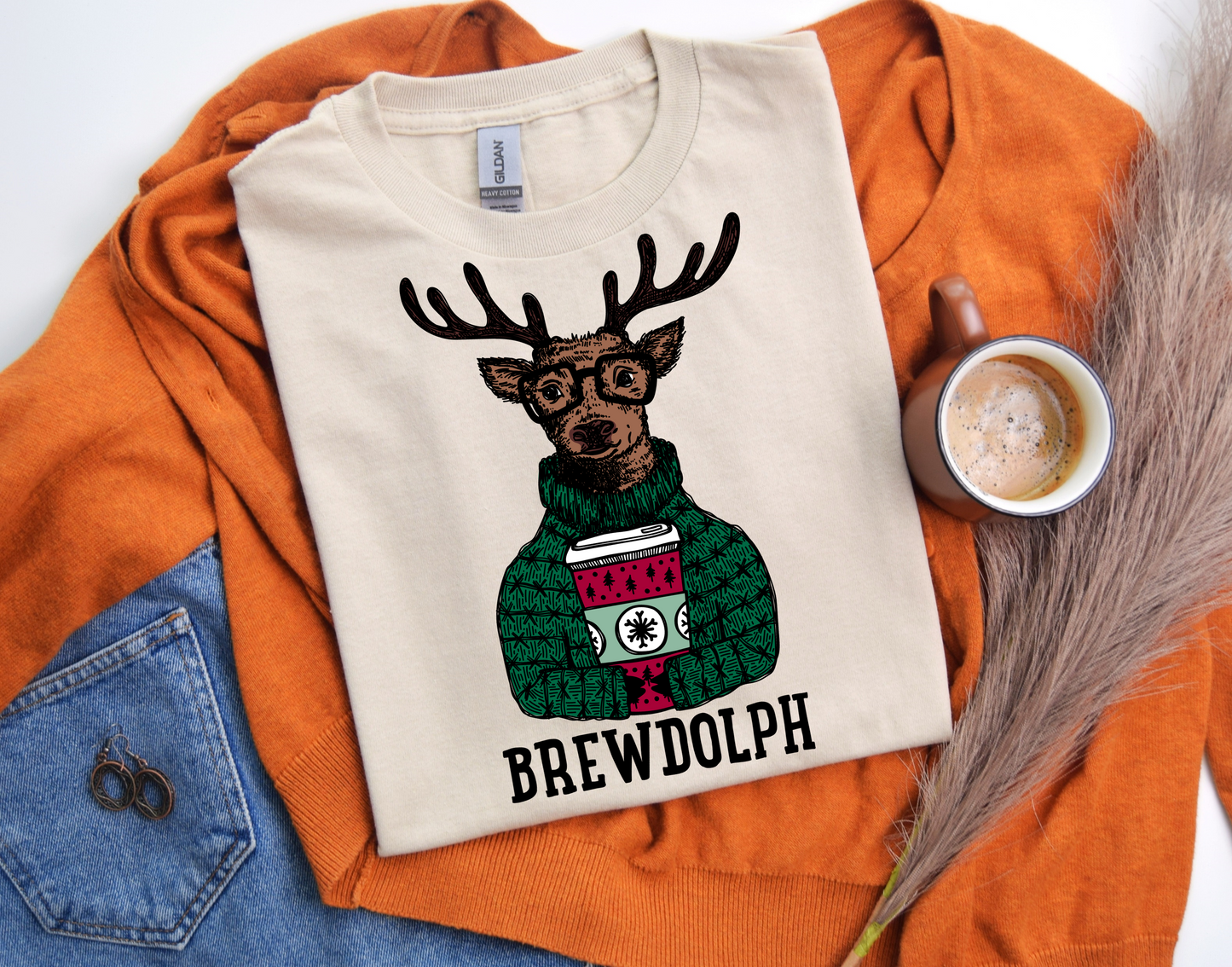 Brewdolph Short Sleeve Tee Shirt