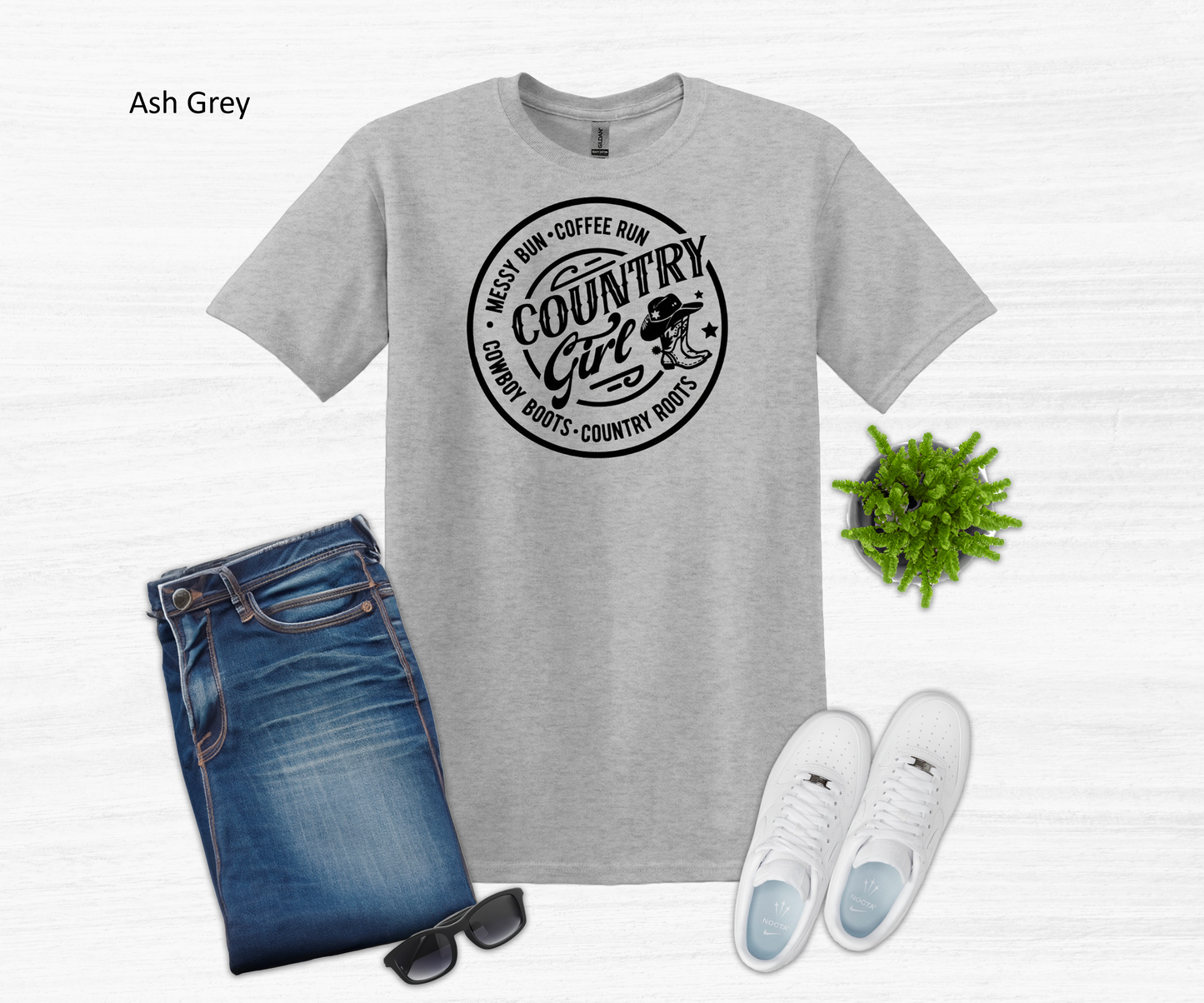 Country Girl Short Sleeve Tee Shirt