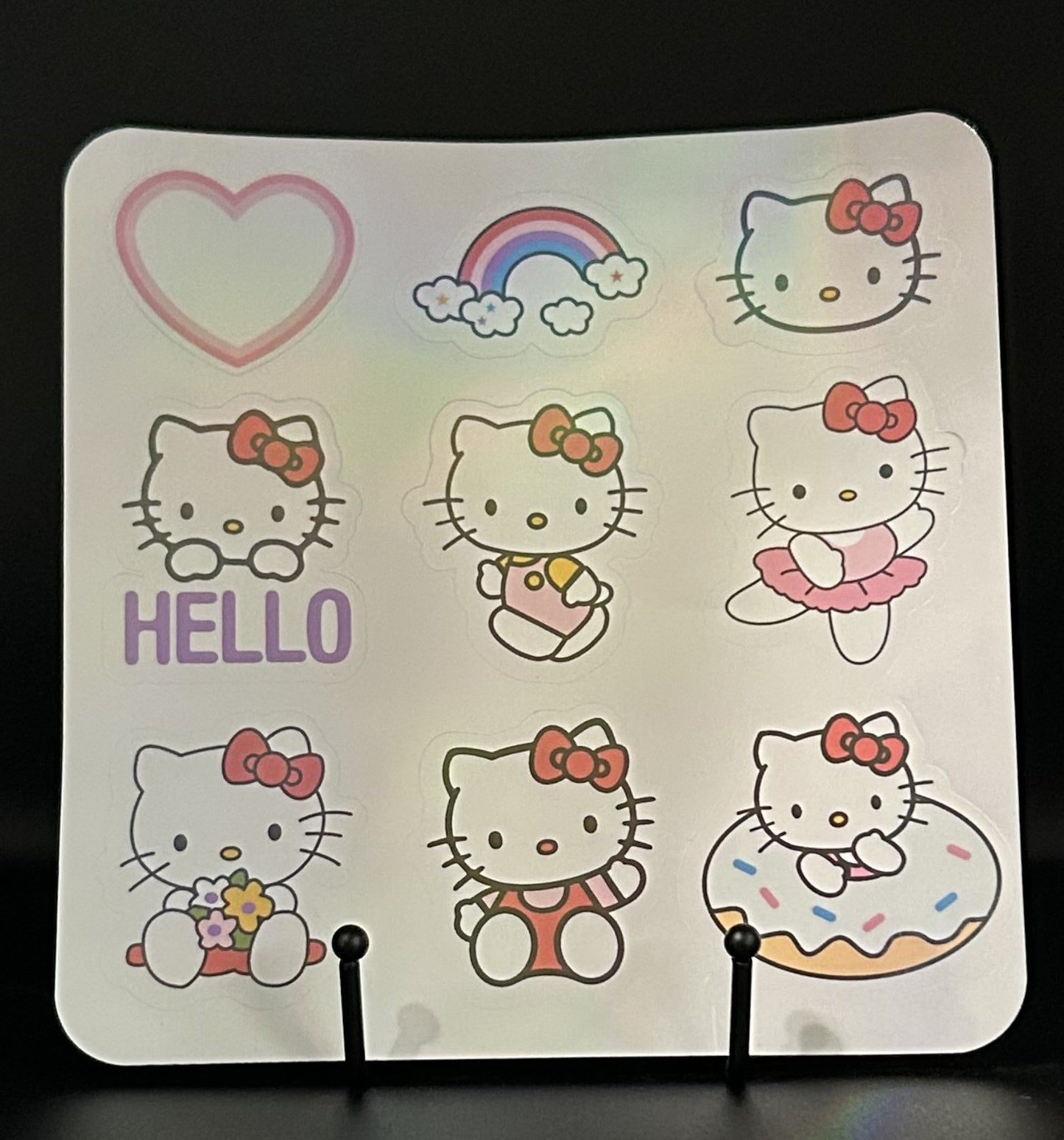 Kawaii Kitty Sticker Set