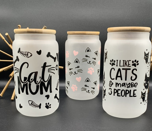 Cat Lover Iced Coffee Tumbler Collection