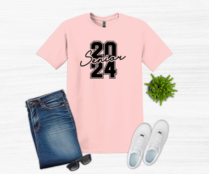 Senior 2024 - Graduate 2024 Short Sleeve Tee Shirt