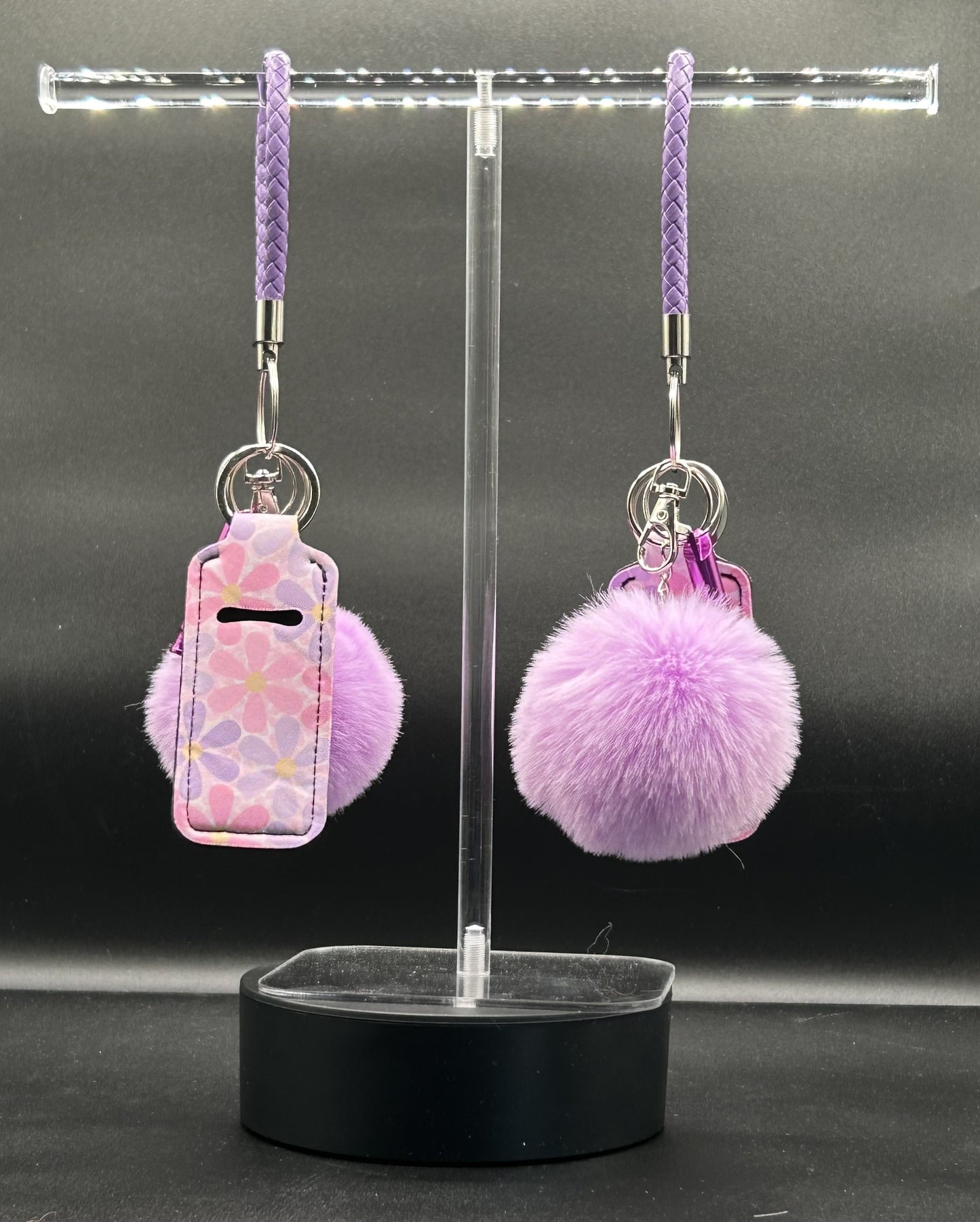 Retro Moxie Bling - Maximize your Moxie - Pom-Pom, Chapstick Holder, Safety Wistle, Wristlet