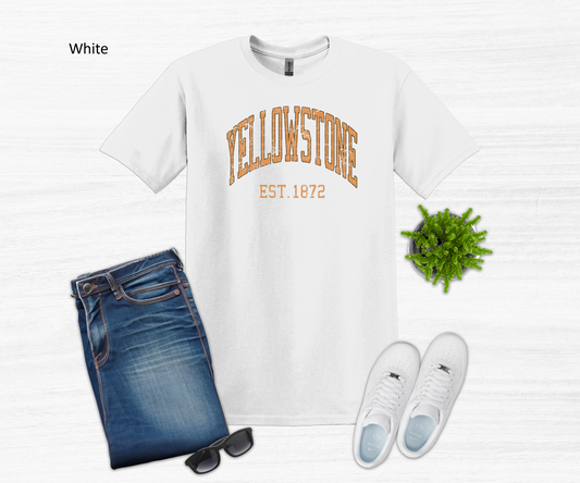 Yellowstone Short Sleeve Tee Shirt