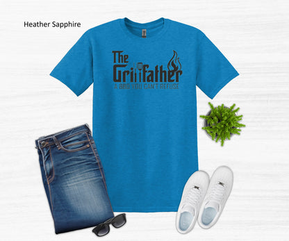 The Grillfather, Father's Day Shirt, BBQ Shirt for Dad