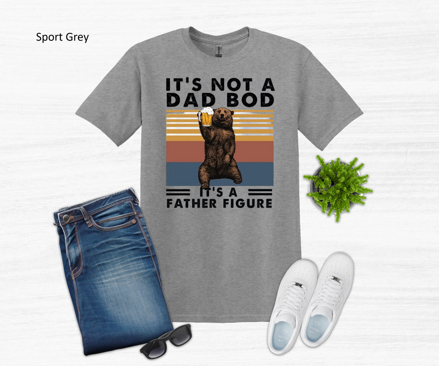 Dad Bod, Father Figure, Father's Day Shirt